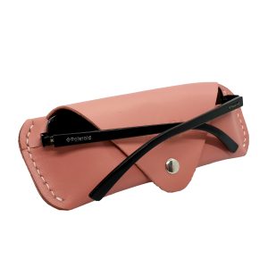 Toc Natty Pell din piele naturala roz pentru ochelari de vedere, 02RZ